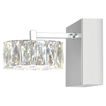 Cwi Lighting Milan LED Bathroom Sconce With Chrome Finish 5625W5ST
